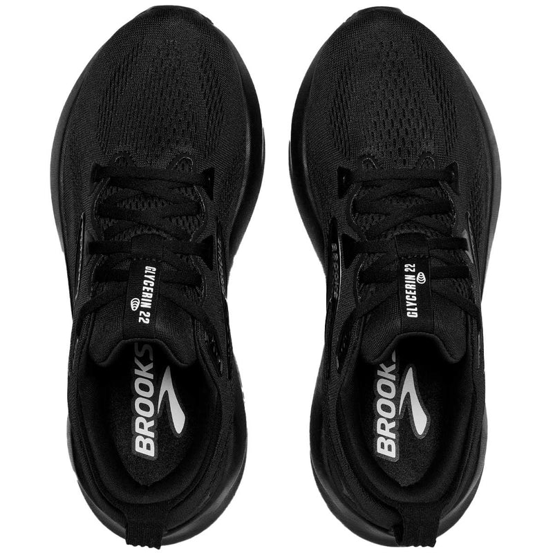 Tenis Brooks GLYCERIN 22 Full Negro Hombre