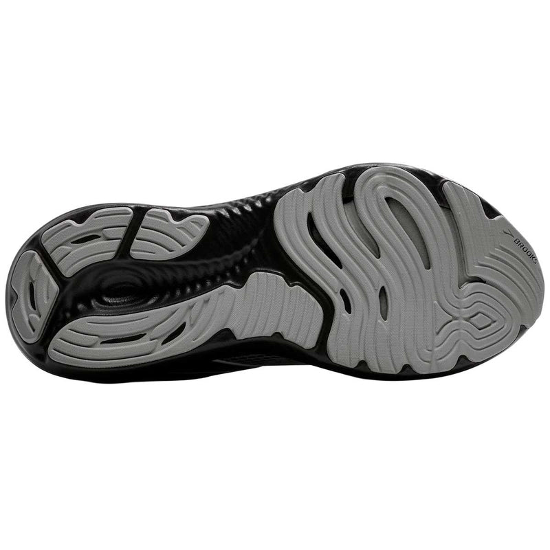 Tenis Brooks Running GLYCERIN 22 Plata Negro Hombre