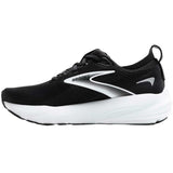 Tenis Brooks GLYCERIN 22 Negro Plata Hombre