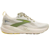 Tenis Brooks Running GLYCERIN 22 Beige Verde Hombre