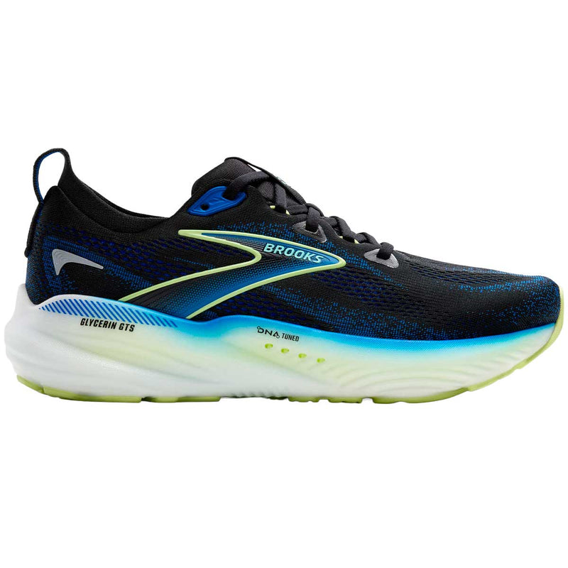 Tenis Brooks GLYCERIN GTS 22 Azul Blanco Hombre
