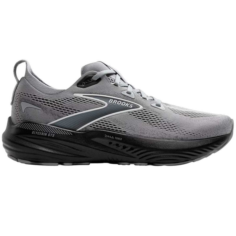 Tenis Brooks GLYCERIN GTS 22 Gris Negro Hombre