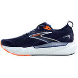 Tenis Brooks GLYCERIN GTS 22 Navy Naranja Hombre