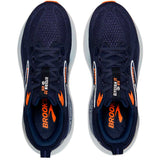 Tenis Brooks GLYCERIN GTS 22 Navy Naranja Hombre