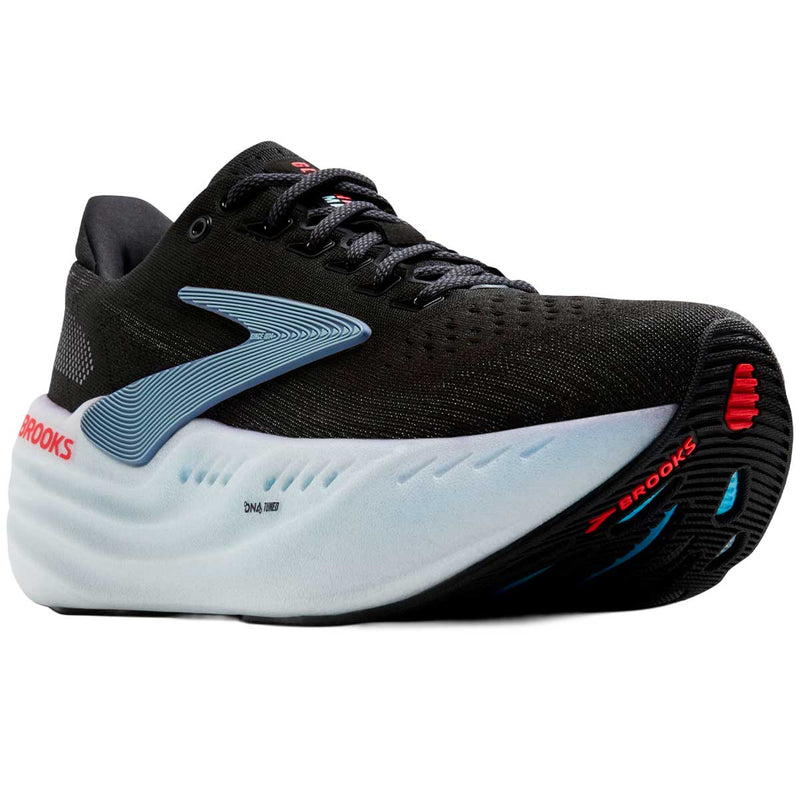 Tenis Brooks Glycerin Max Negro Azul Hombre