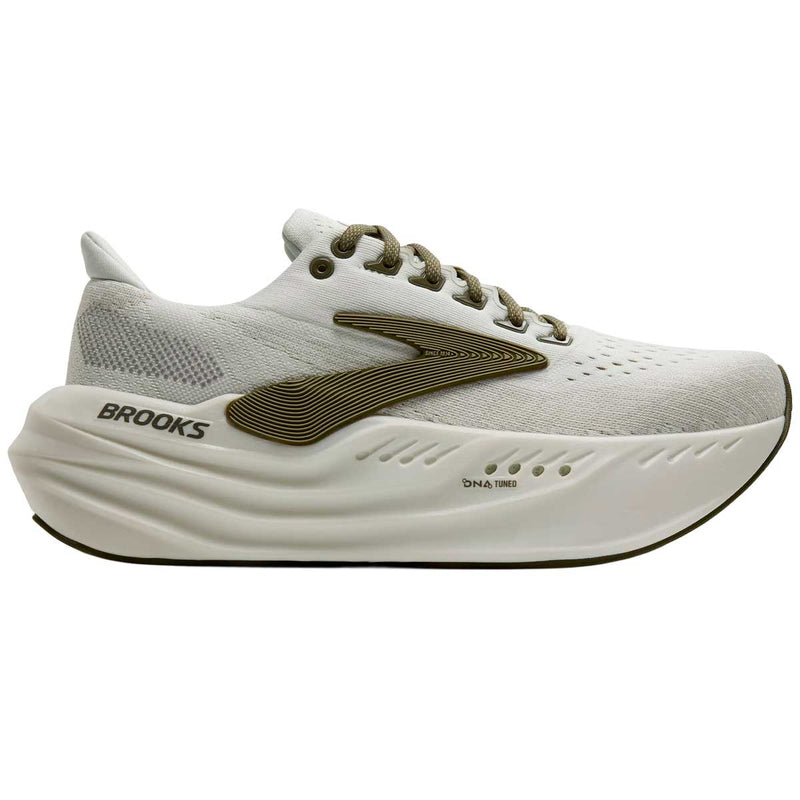Tenis Brooks Running Glycerin Max Gris Oliva Hombre