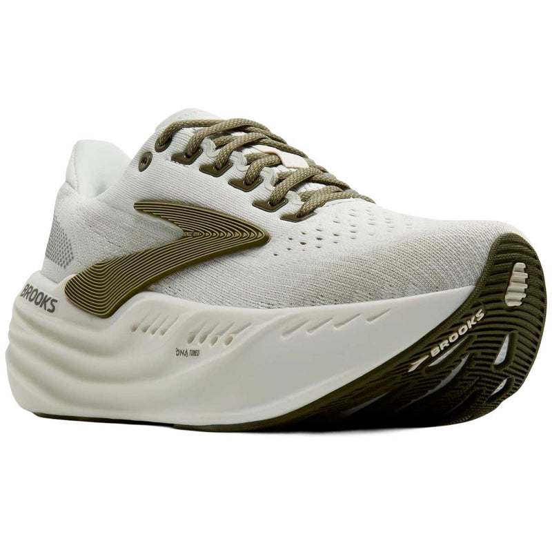 Tenis Brooks Running Glycerin Max Gris Oliva Hombre