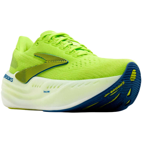 Tenis Brooks Running GLYCERIN MAX Lima Blanco Hombre
