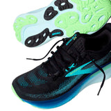 Tenis Brooks ADRENALINE GTS 25 Negro Celeste Hombre