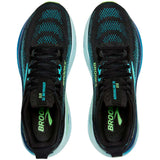 Tenis Brooks ADRENALINE GTS 25 Negro Celeste Hombre