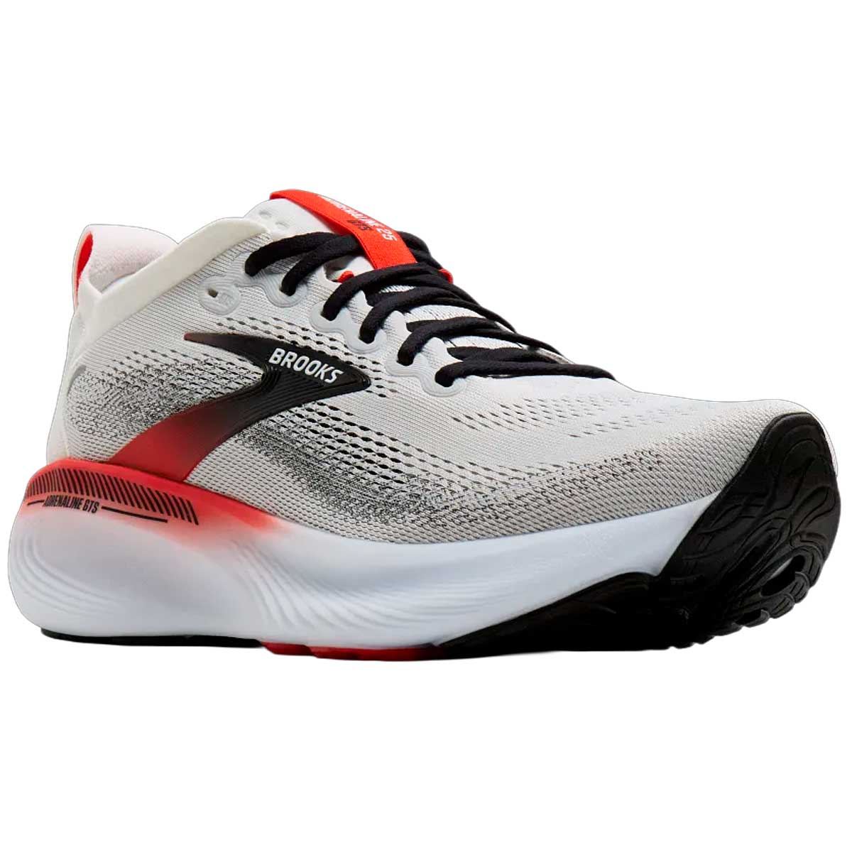 Tenis Brooks ADRENALINE GTS 25 Blanco Negro Hombre