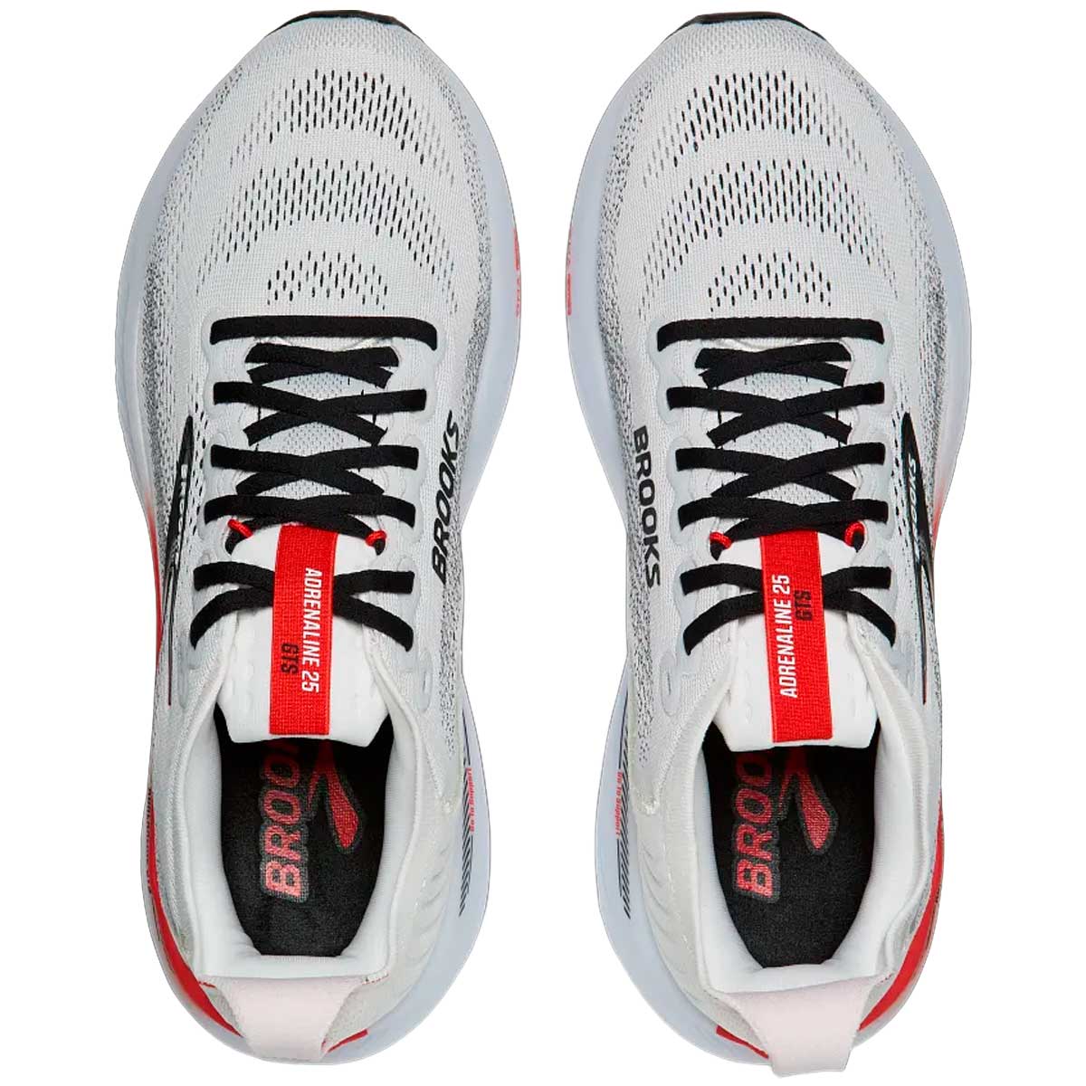 Tenis Brooks ADRENALINE GTS 25 Blanco Negro Hombre