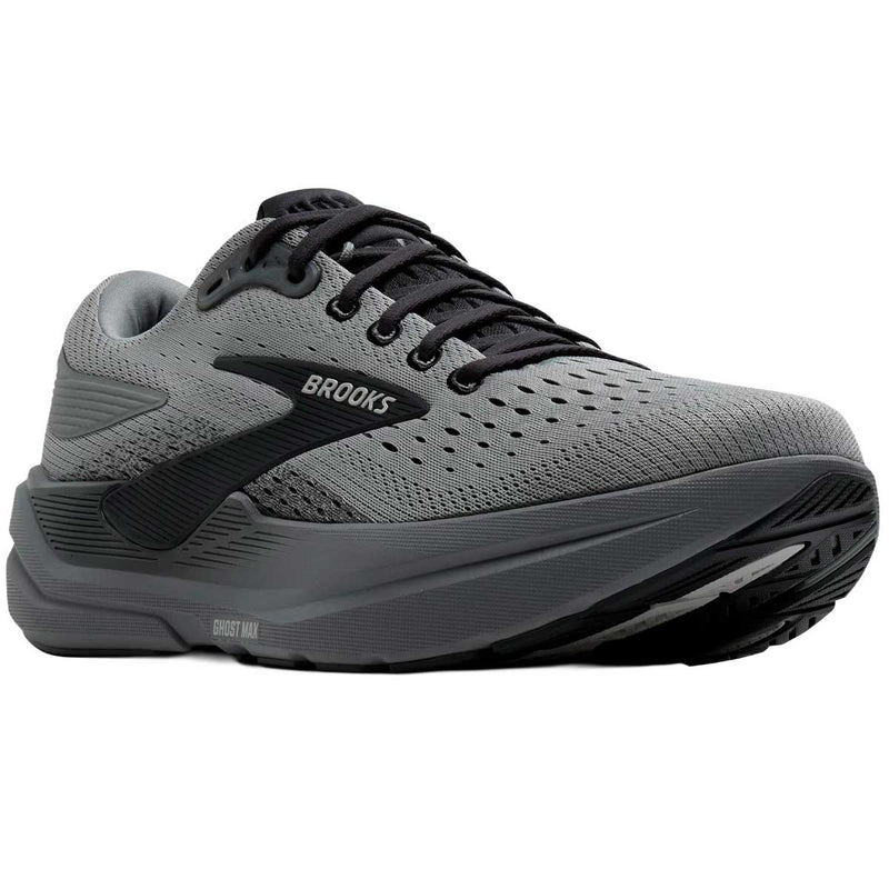 Tenis Brooks Running GHOST MAX 3 Gris Negro Hombre