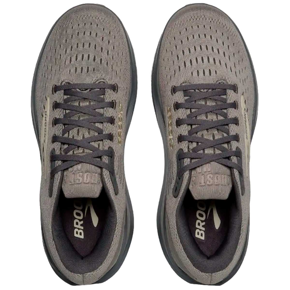 Tenis Brooks GHOST MAX 3 Café Negro Hombre