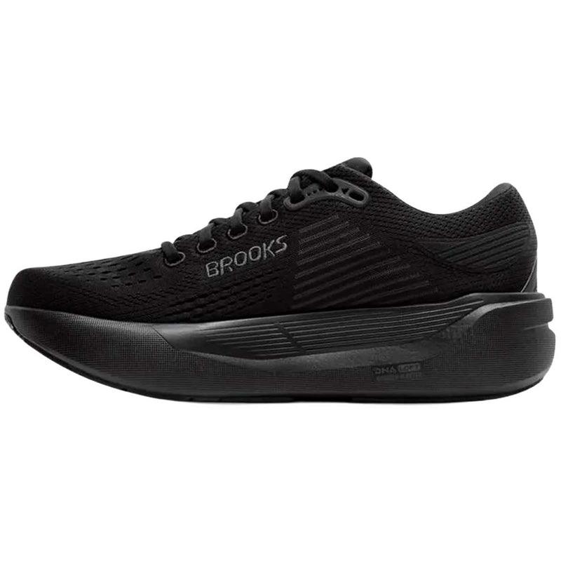 Tenis Brooks GHOST MAX 3 WIDE Todo Negro Hombre