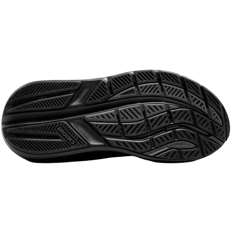 Tenis Brooks GHOST MAX 3 WIDE Todo Negro Hombre