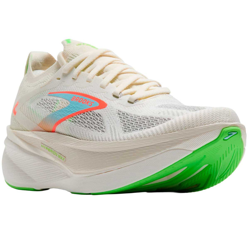 Tenis Brooks HYPERION MAX 3 Beige Verde Hombre