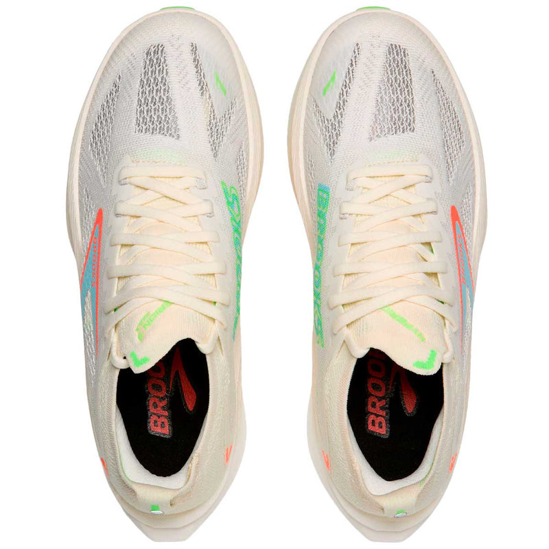 Tenis Brooks HYPERION MAX 3 Beige Verde Hombre