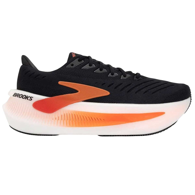 Tenis Brooks GLYCERIN MAX 2 Negro Naranja Hombre