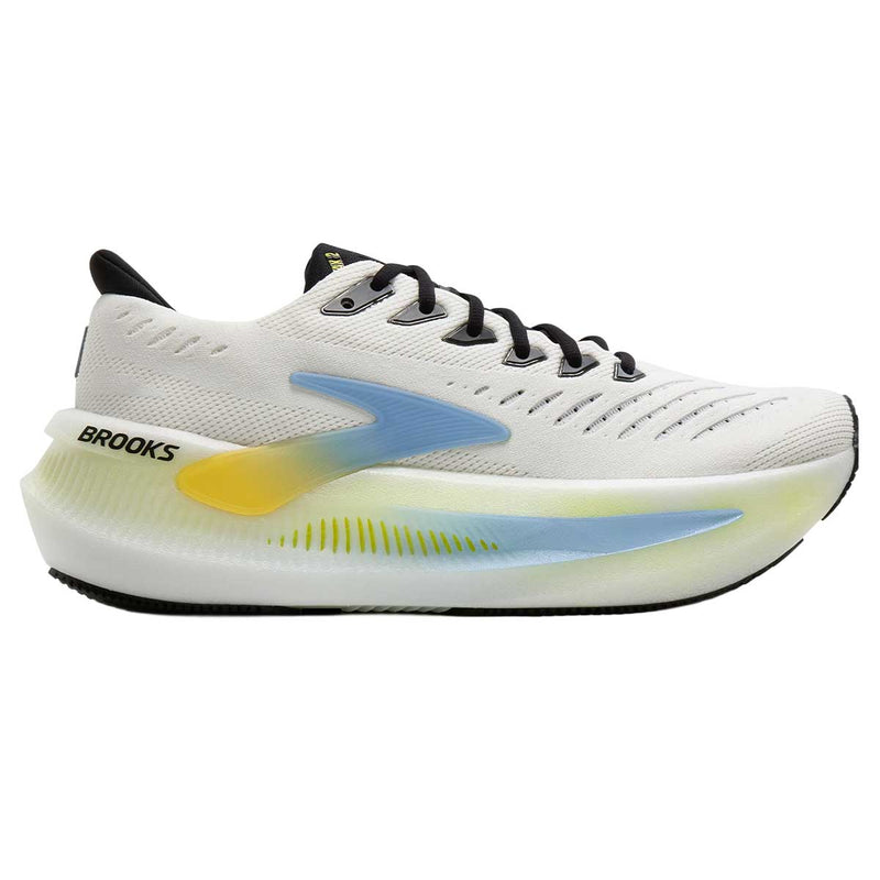 Tenis Brooks GLYCERIN MAX 2 Blanco Negro Hombre