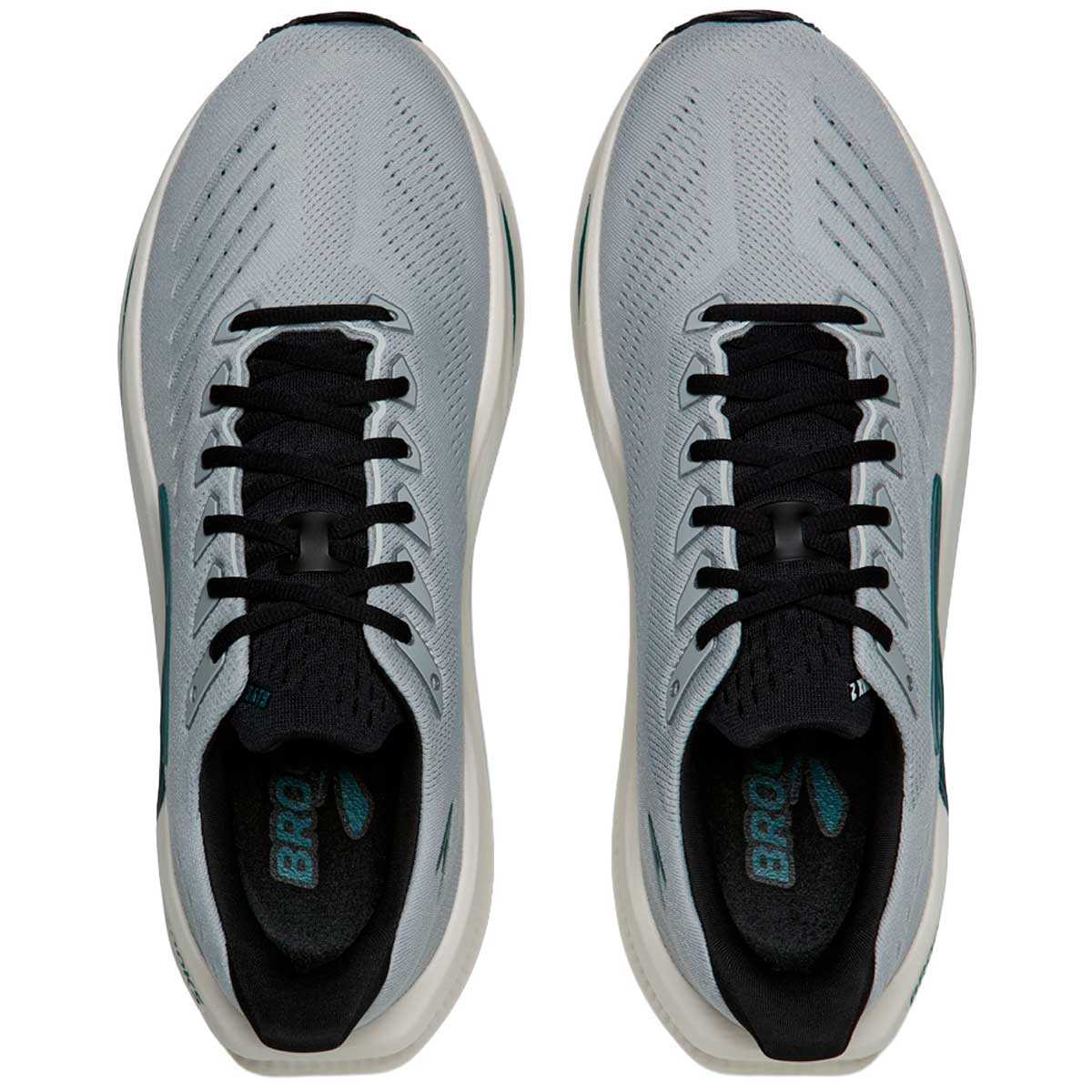 Tenis Brooks GLYCERIN MAX 2 Gris Azul Hombre