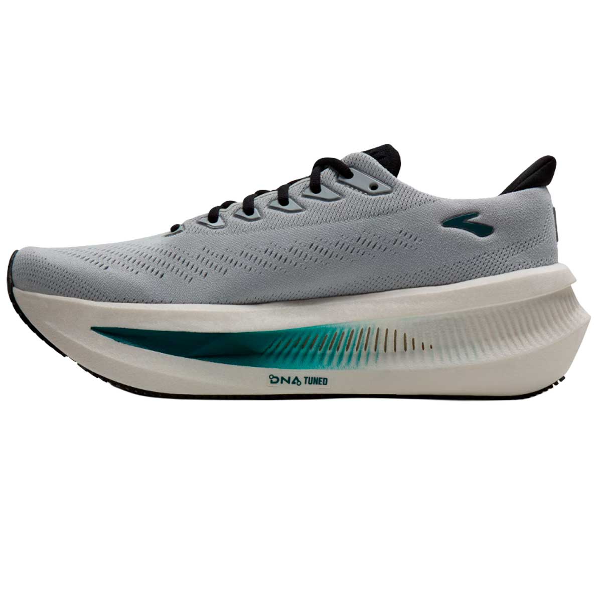 Tenis Brooks GLYCERIN MAX 2 Gris Azul Hombre