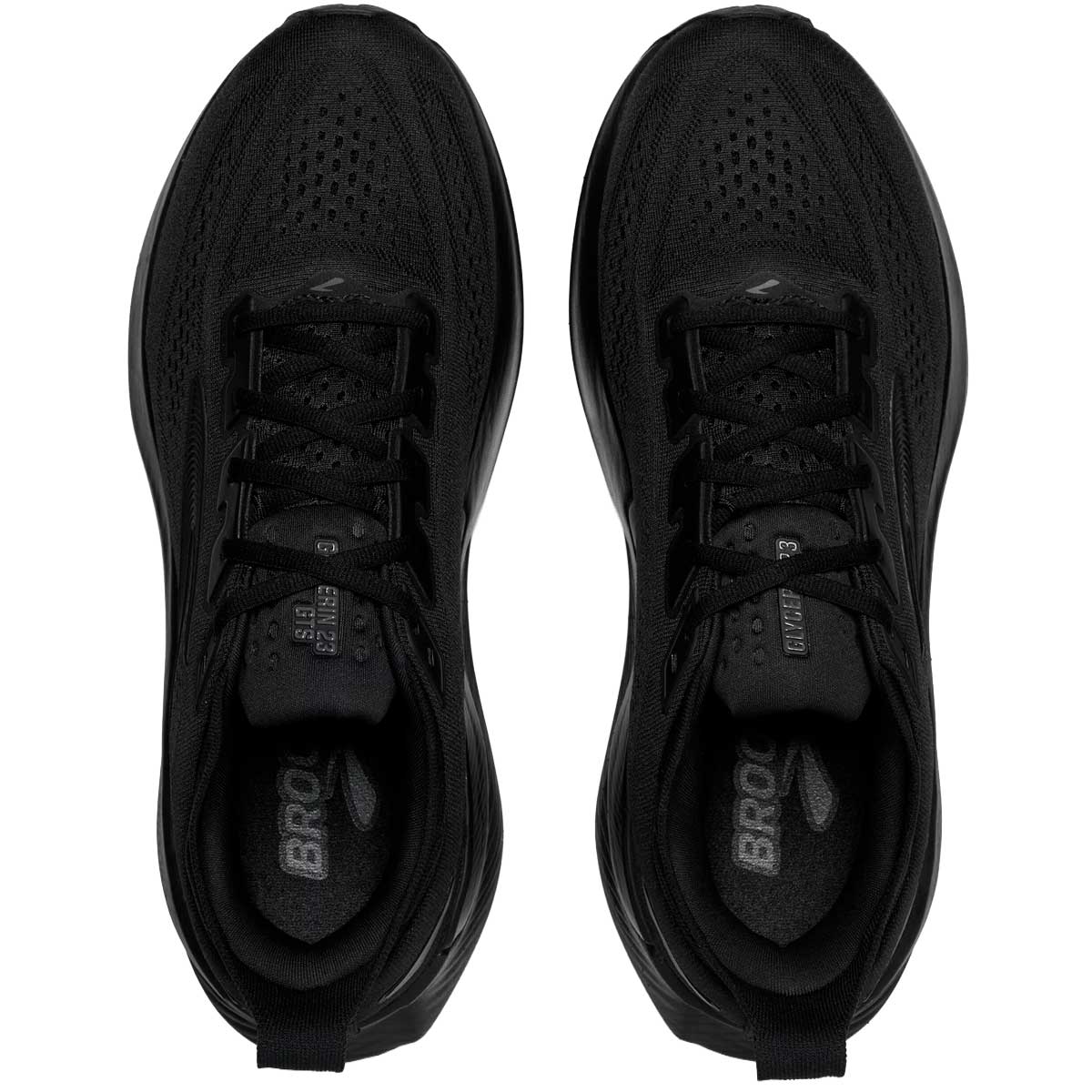 Tenis Brooks GLYCERIN GTS 23 Todo Negro Hombre