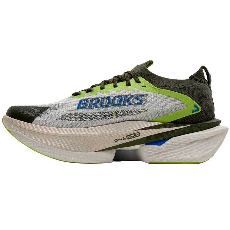 Tenis Brooks PYNRS x Hyperion Max 3 Blanco Lima Hombre