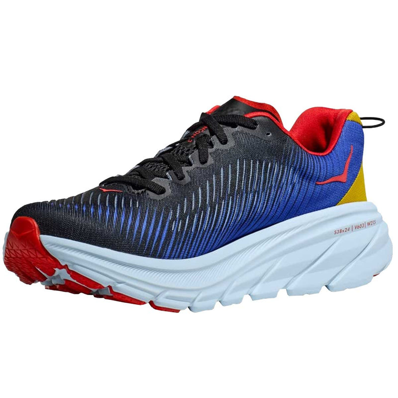 Tenis Hoka RINCON 3 Running Negro Azul Hombre