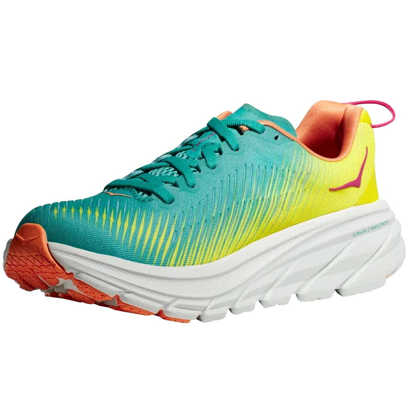 Tenis Hoka RINCON 3  Running Aqua Amarillo Hombre