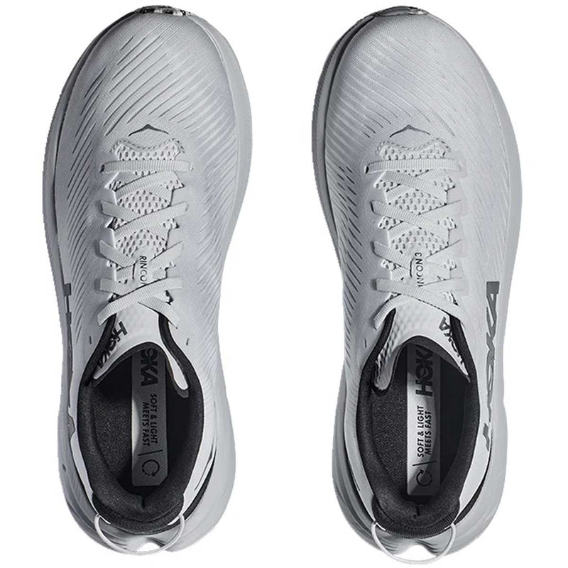 Tenis Hoka Running RINCON 3 Gris Negro Hombre