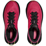 Tenis Hoka Running RINCON 3 Rosa Negro Mujer