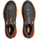 Tenis Hoka Trail Running SPEEDGOAT 5 Negro Naranja Hombre