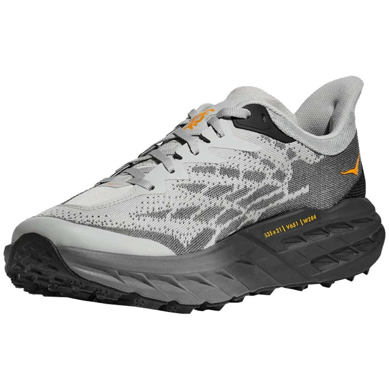Tenis Hoka Trail Running SPEEDGOAT 5 Gris Claro Hombre