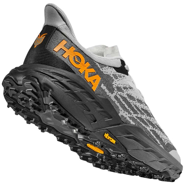Tenis Hoka Trail Running SPEEDGOAT 5 Gris Claro Hombre