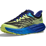 Tenis Hoka Trail Running SPEEDGOAT 5 Azul Amarillo Hombre