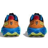 Tenis Hoka Trail Running SPEEDGOAT 5 Naranja Azul Hombre