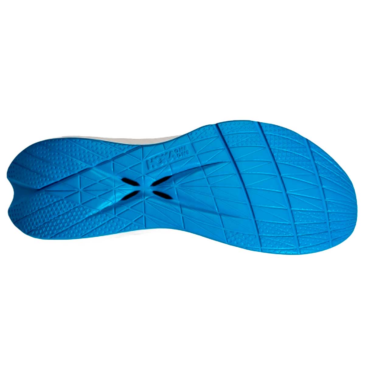 Tenis Hoka Running CARBON X 3 Azul Amarillo Mujer