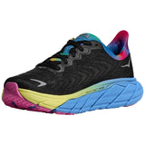 Tenis Hoka ARAHI 6 Running Negro Azul Mujer