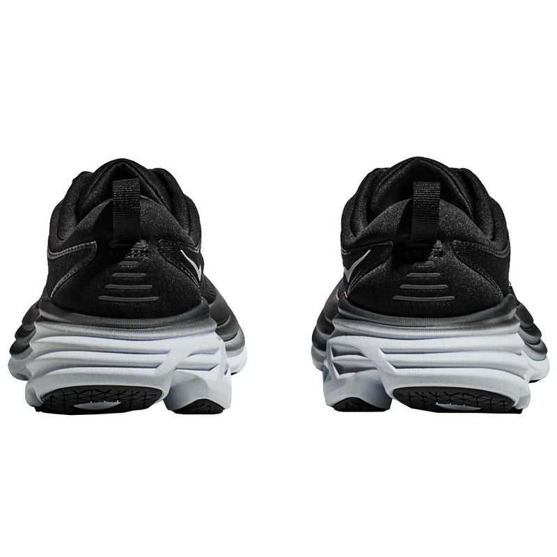 Tenis Hoka BONDI 8 Running Negro Blanco Hombre
