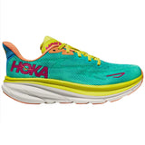 Tenis Hoka CLIFTON 9 Running Aqua Hombre