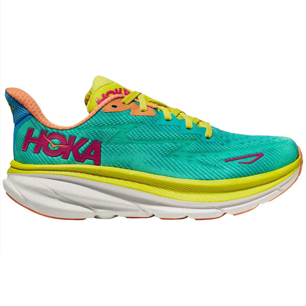 Tenis Hoka CLIFTON 9 Running Aqua Hombre