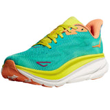 Tenis Hoka CLIFTON 9 Running Aqua Hombre