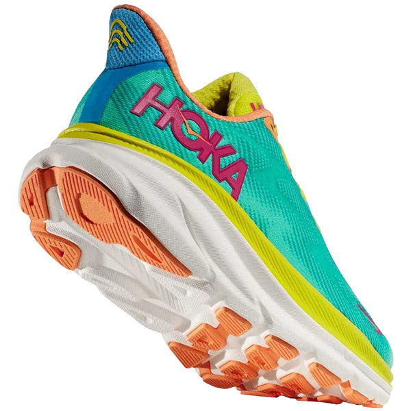 Tenis Hoka CLIFTON 9 Running Aqua Hombre