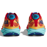 Tenis Hoka CLIFTON 9 Running Naranja Rojo Hombre