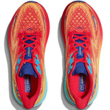 Tenis Hoka CLIFTON 9 Running Naranja Rojo Hombre
