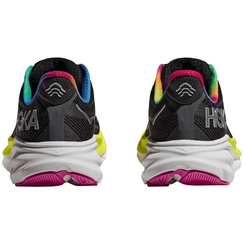 Tenis Hoka CLIFTON 9 Running Negro Multi Mujer