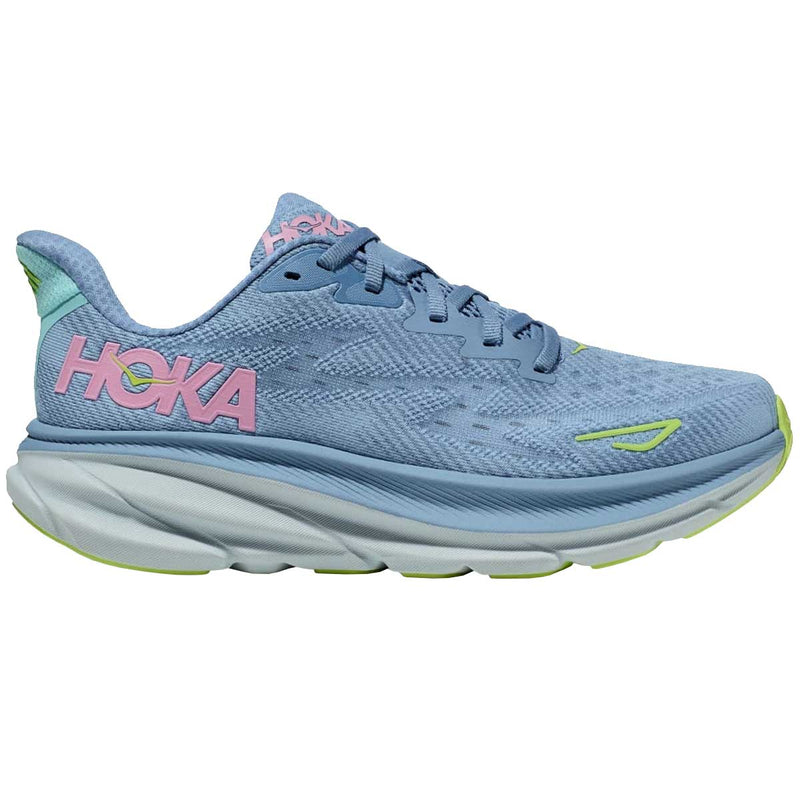 Tenis Hoka CLIFTON 9 Azul Cielo Mujer