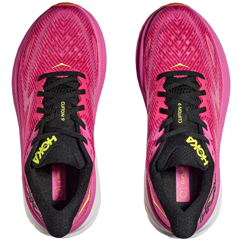 Tenis Hoka Running CLIFTON 9 Frambuesa Mujer