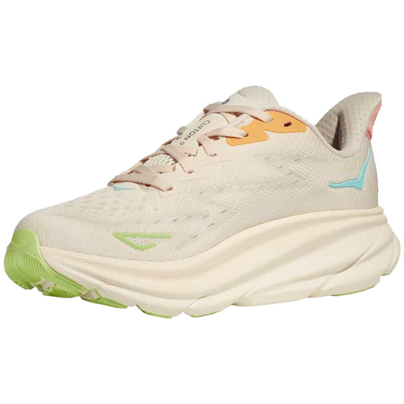 Tenis Hoka CLIFTON 9 Beige Multi Mujer